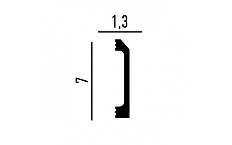 Лепной Декор Perfect Plus Плинтус напольный P141