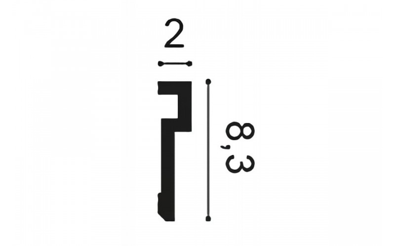 Молдинг Orac PX198F