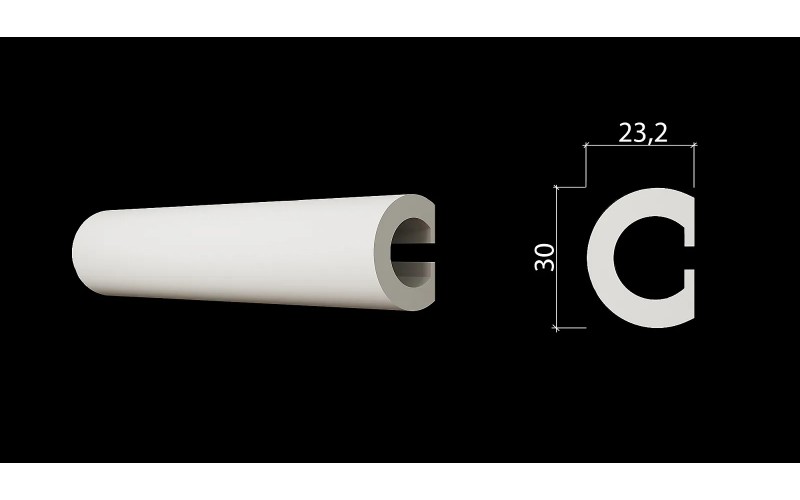 DD634 Молдинг (30х23,2x2000мм) ДекорДизайн