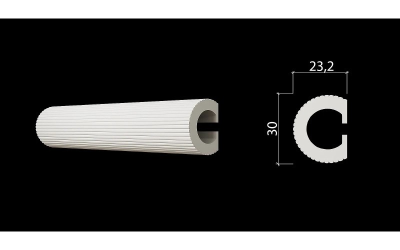 DD635 Молдинг (30х23,2x2000мм) ДекорДизайн