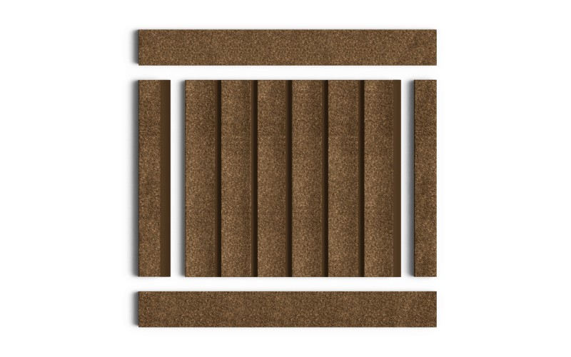 Панель HI WOOD LV125 G387