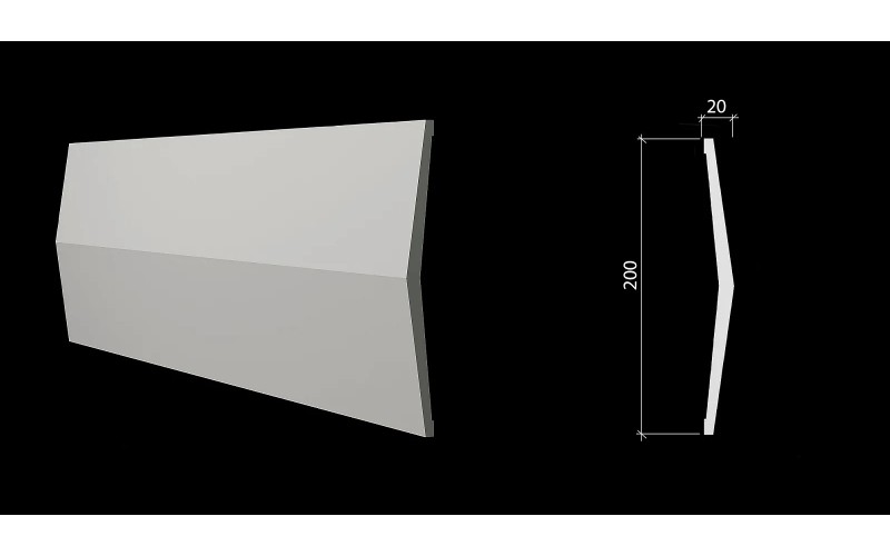 DD928(3m) Панель (200x20x3000мм) ДекорДизайн