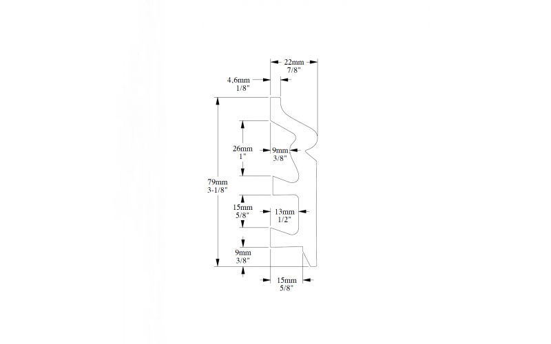 Плинтус Orac SX122
